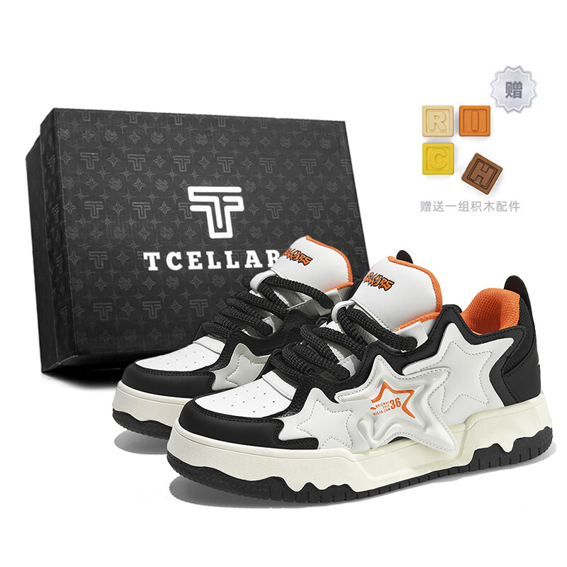 Кеды, обувь для скейтборда унисекс с низким верхом Tcellars, цвет Panda White 
Кеды, обувь для скейтборда унисекс с низким верхом Tcellars, цвет Panda White