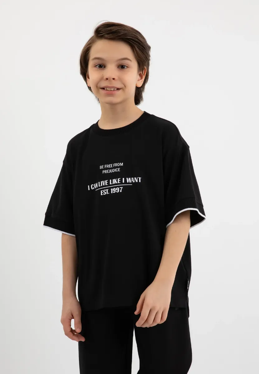 Футболка Гулливер, прямого кроя Gulliver, черный
Футболка Гулливер, прямого кроя Gulliver, черный