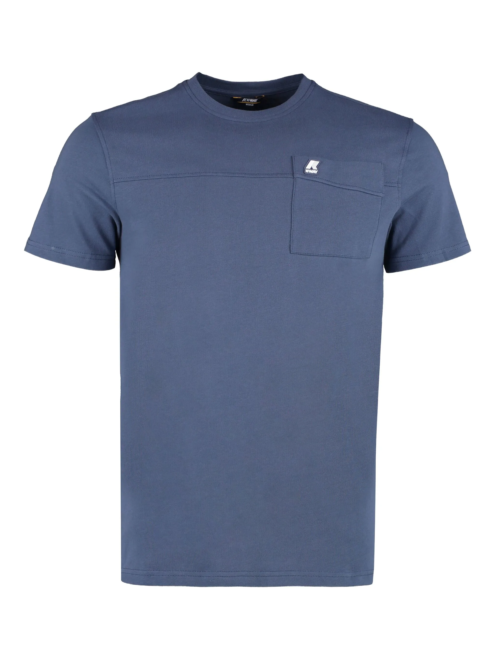 Футболка с накладным карманом K-Way, синий
Футболка с накладным карманом K-Way, синий