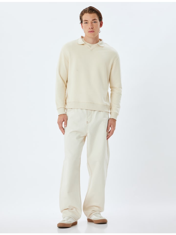 Толстовка KOTON, экрю
Толстовка KOTON, экрю