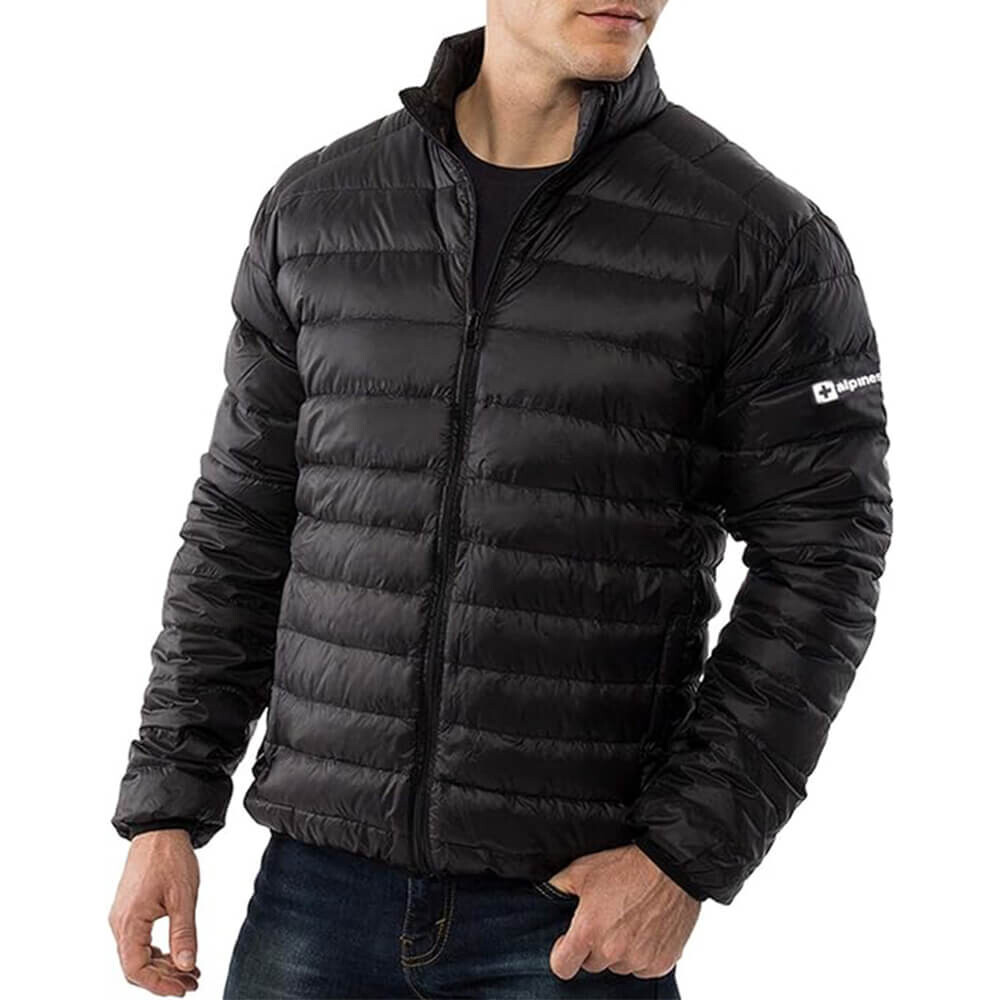 Пуховик Alpine Swiss Niko Mens, черный
Пуховик Alpine Swiss Niko Mens, черный