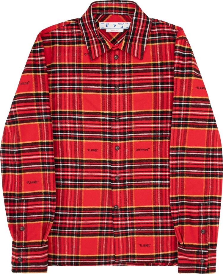 Рубашка Off-White Flannel Skate Shirt 'Red/Black', красный
Рубашка Off-White Flannel Skate Shirt 'Red/Black', красный