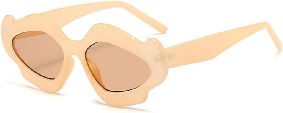 Солнцезащитные очки в форме неправильного цветка для женщин, ретро-стиль, конфетные цвета, защита от ультрафиолета UV400 для мужчин, 2027 год MTZJH, Champagne
Солнцезащитные очки в форме неправильного цветка для женщин, ретро-стиль, конфетные цвета, защита от ультрафиолета UV400 для мужчин, 2027 год MTZJH, Champagne