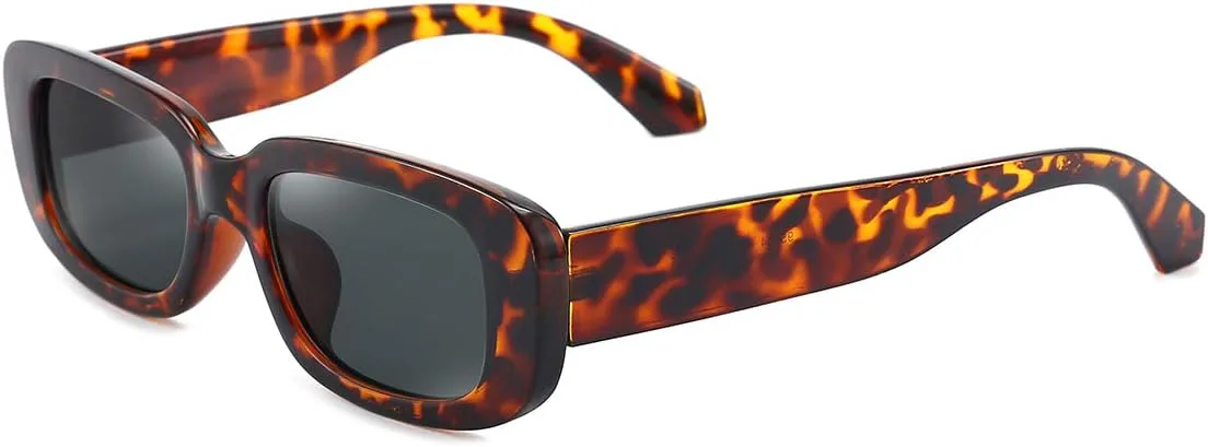 Прямоугольные солнцезащитные очки Dollger для женщин и мужчин, модные ретро-очки с защитой от УФ-излучения UV 400 и квадратной оправой, Leopard Dark Green Lens
Прямоугольные солнцезащитные очки Dollger для женщин и мужчин, модные ретро-очки с защитой от УФ-излучения UV 400 и квадратной оправой, Leopard Dark Green Lens