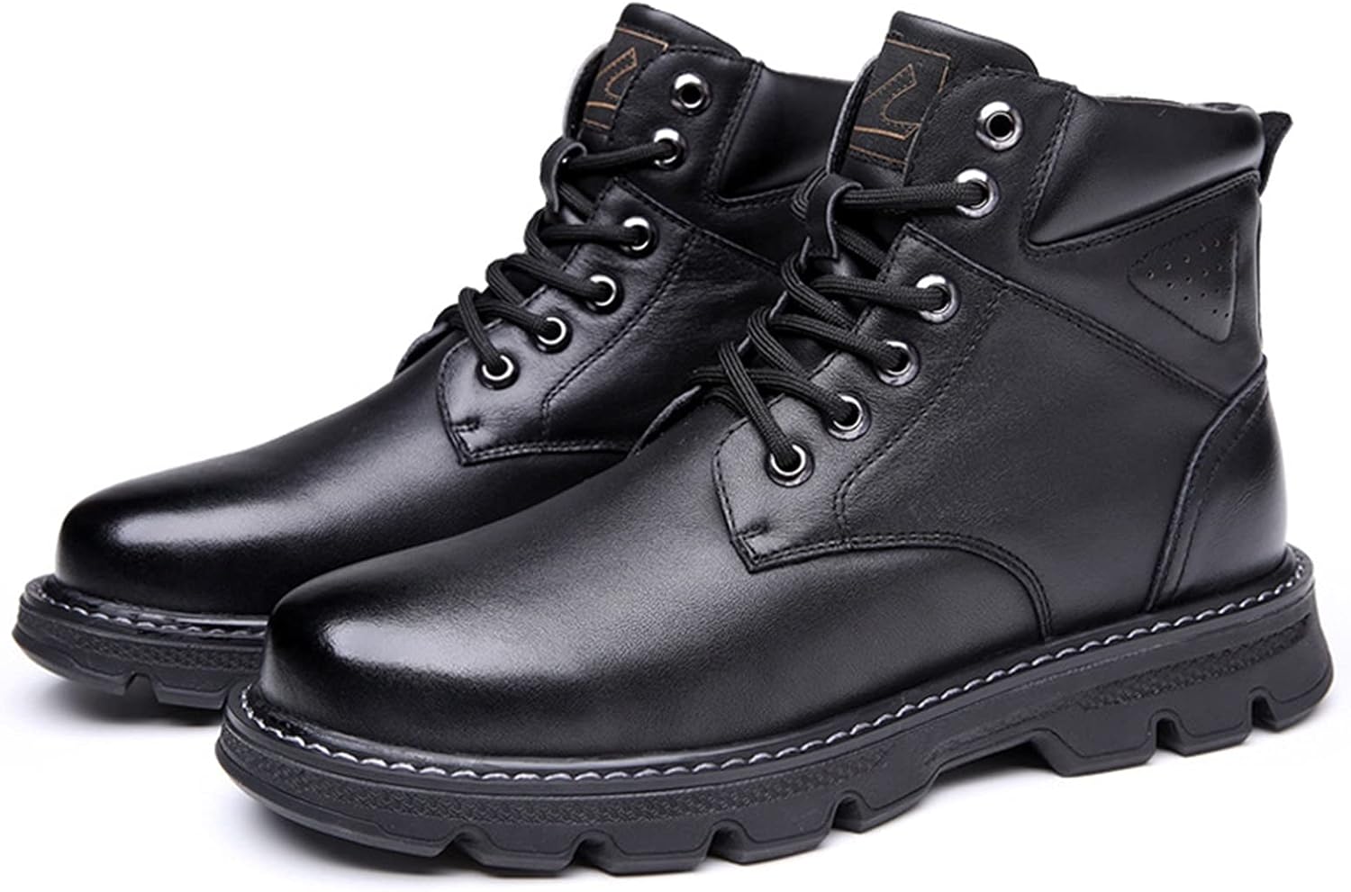 Высокие туристические ботинки мужские зимние кожаные Rishengchang, черный
Высокие туристические ботинки мужские зимние кожаные Rishengchang, черный