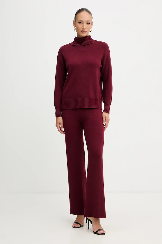 Комплект из свитера и брюк Haveone, бордовый
Комплект из свитера и брюк Haveone, бордовый