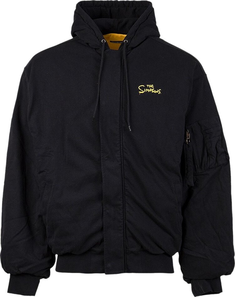 Худи Balenciaga x The Simpsons Padded Bomber Hoodie 'Black', черный
Худи Balenciaga x The Simpsons Padded Bomber Hoodie 'Black', черный