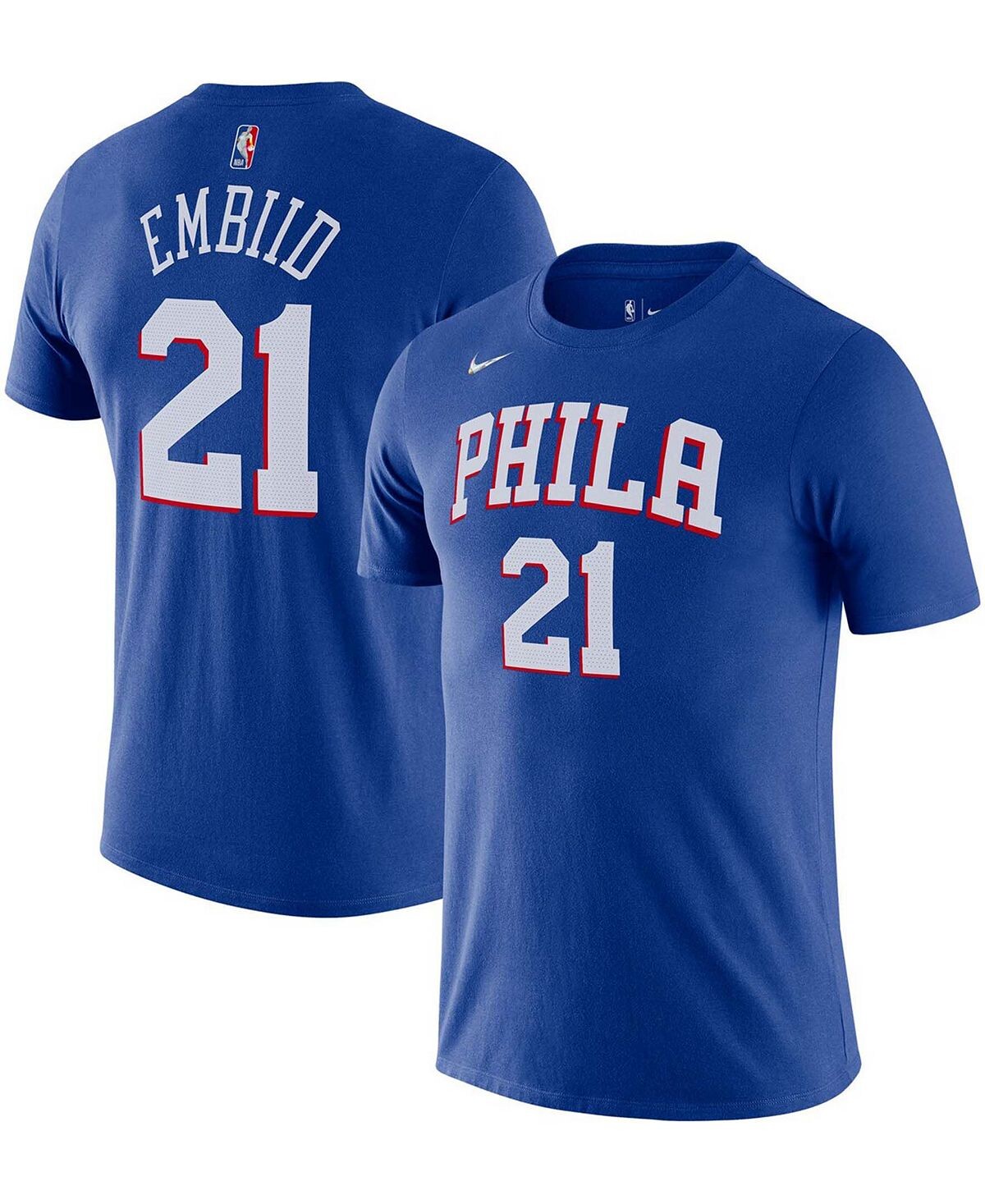 Мужская футболка joel embiid royal philadelphia 76ers diamond icon name number Nike
Мужская футболка joel embiid royal philadelphia 76ers diamond icon name number Nike