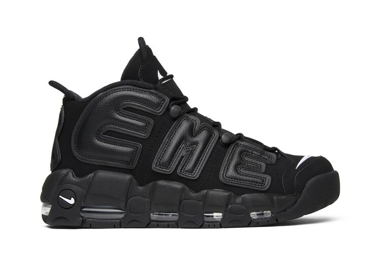 Кроссовки Nike Supreme x Air More Uptempo 'Black', черный
Кроссовки Nike Supreme x Air More Uptempo 'Black', черный
