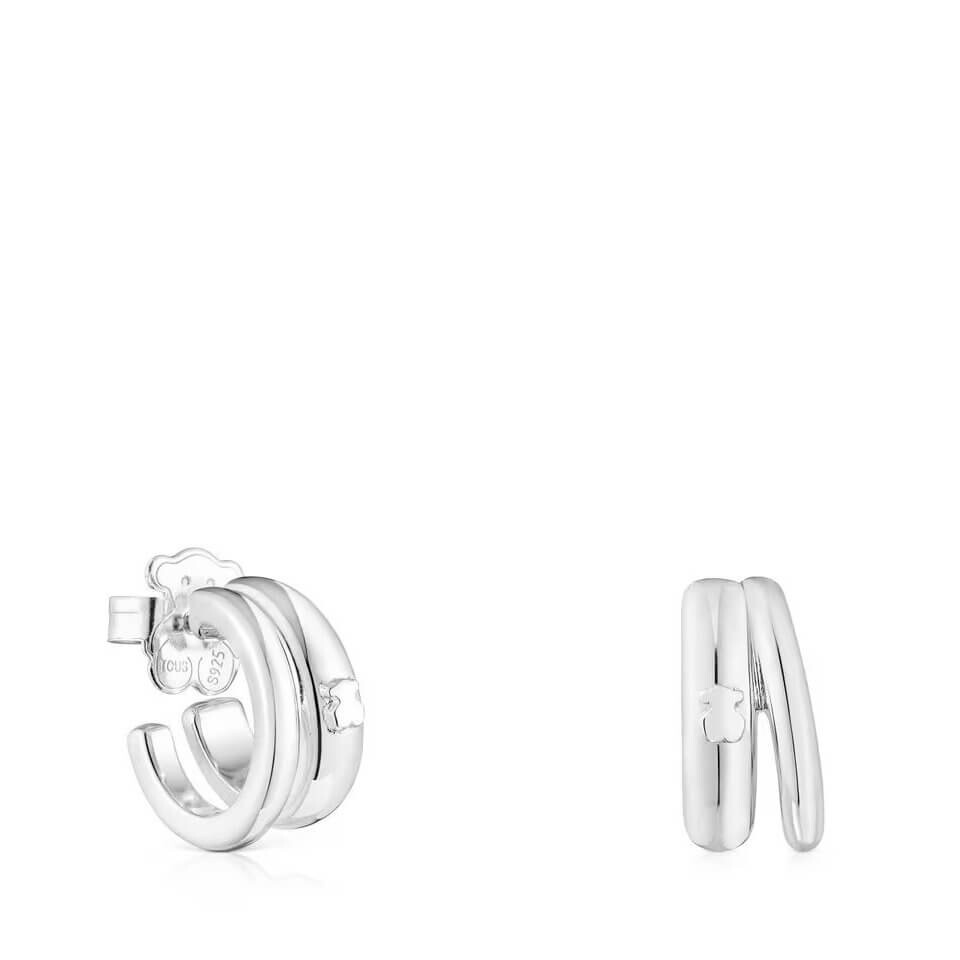 Серьги-кольца Tous Fellow Double, серебро
Серьги-кольца Tous Fellow Double, серебро