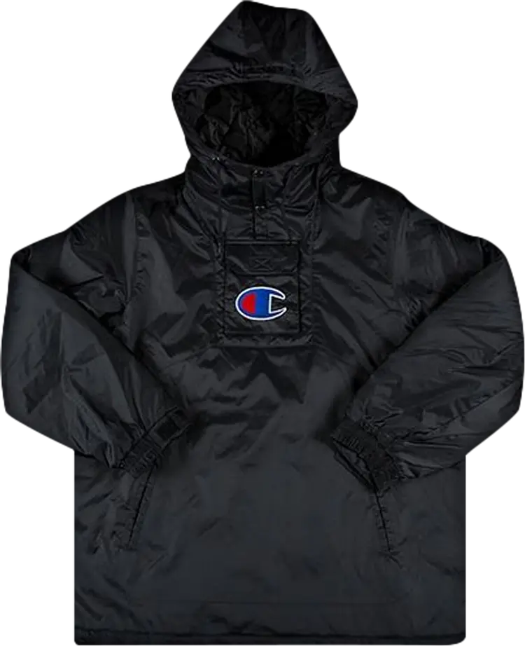 Пуловер Supreme x Champion Pullover Parka 'Black', черный
Пуловер Supreme x Champion Pullover Parka 'Black', черный