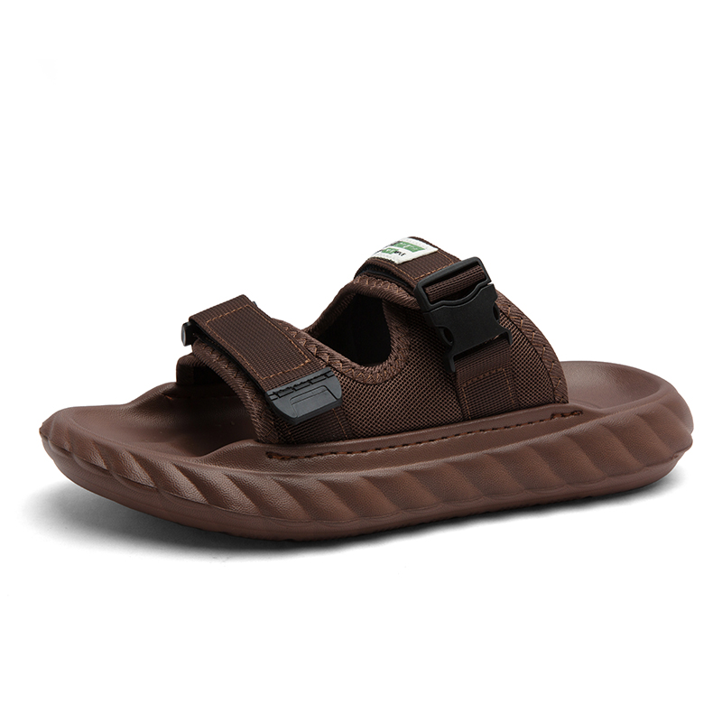 NANJIREN Мужские коричневые тапочки EVA с амортизацией, быстросохнущие, устойчивые к истиранию и запаху, бесшумные, цвет Brown 
NANJIREN Мужские коричневые тапочки EVA с амортизацией, быстросохнущие, устойчивые к истиранию и запаху, бесшумные, цвет Brown