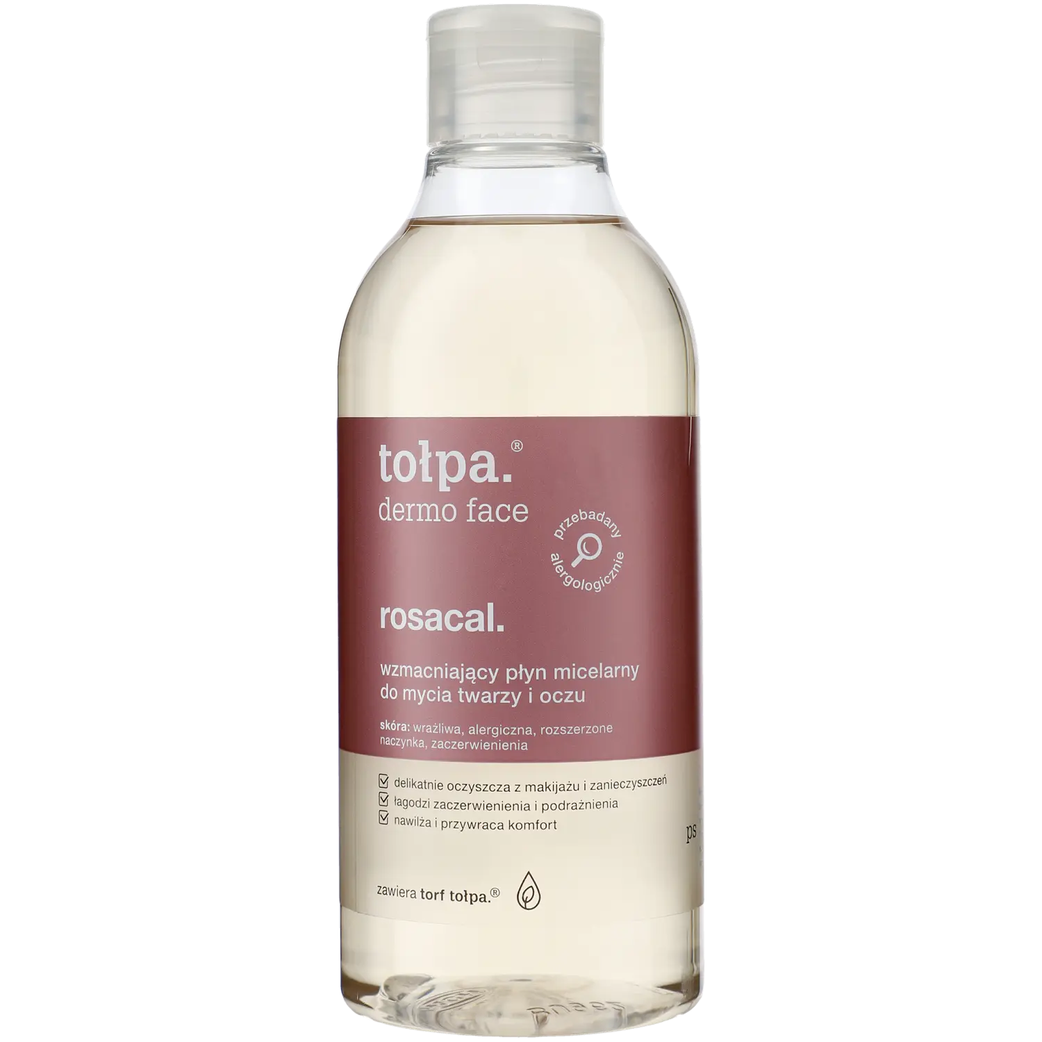 Tołpa Dermo Face Rosacal мягкая мицеллярная жидкость для умывания лица и глаз, 400 мл
Tołpa Dermo Face Rosacal мягкая мицеллярная жидкость для умывания лица и глаз, 400 мл