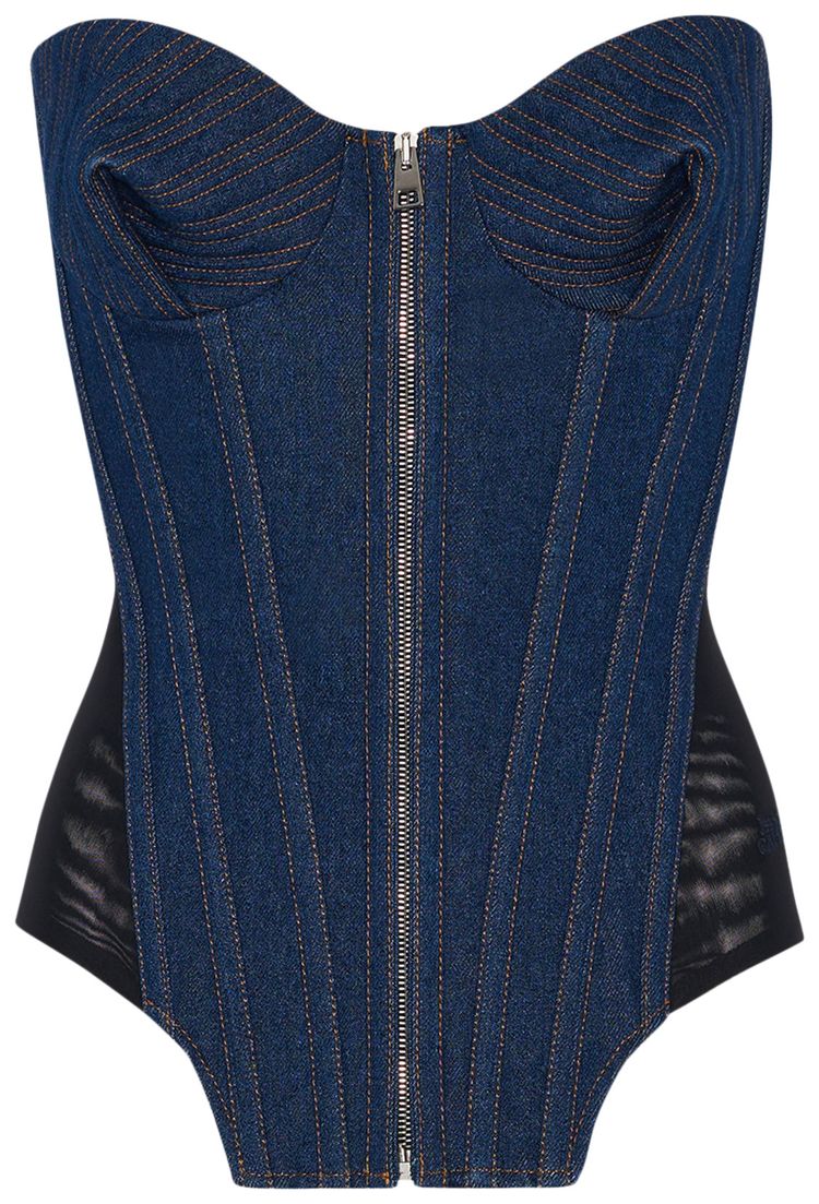 Джинсы Jean Paul Gaultier Denim Corset 'Indigo/Black', синий
Джинсы Jean Paul Gaultier Denim Corset 'Indigo/Black', синий
