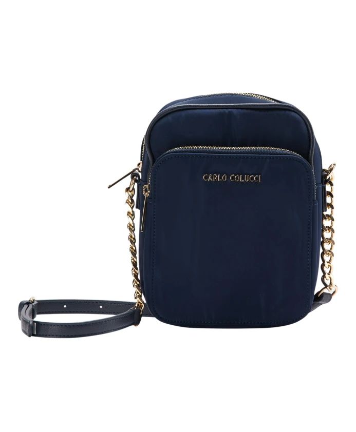 Сумка через плечо с цепочками коваччи Carlo Colucci, синий
Сумка через плечо с цепочками коваччи Carlo Colucci, синий