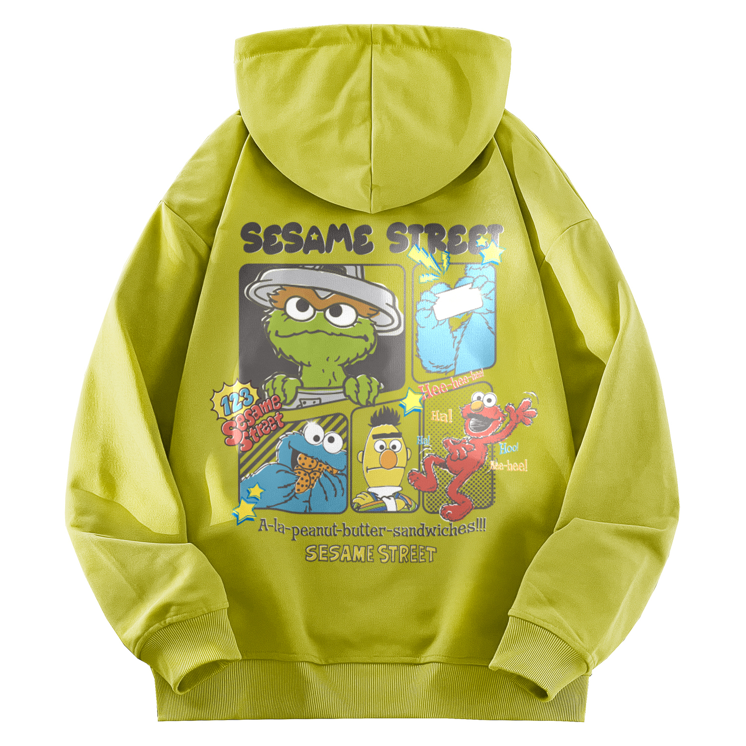 Худи унисекс Sesame Street, авокадо
Худи унисекс Sesame Street, авокадо