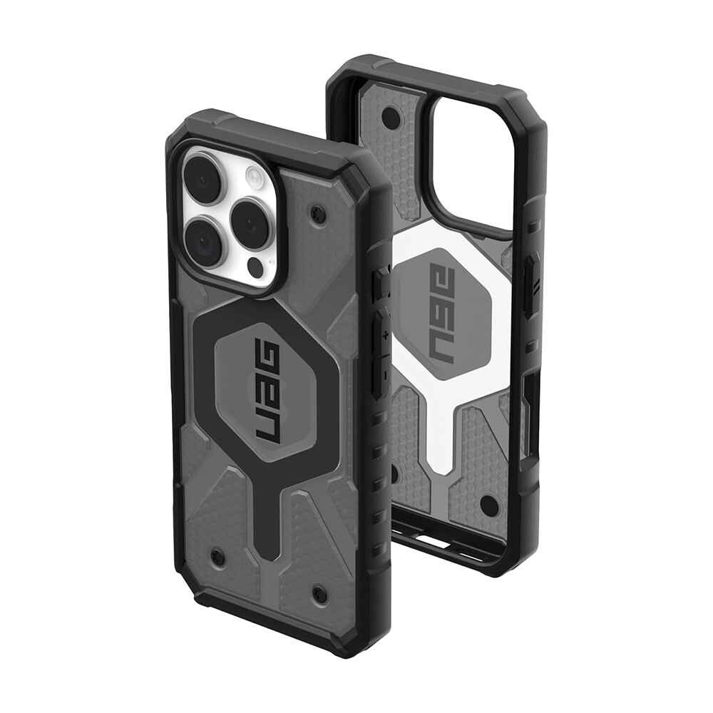 Чехол UAG Pathfinder для iPhone 16 Pro с MagSafe, Clear Ash, Серый, Чехол UAG Pathfinder для iPhone 16 Pro с MagSafe, Clear Ash
Чехол UAG Pathfinder для iPhone 16 Pro с MagSafe, Clear Ash, Серый, Чехол UAG Pathfinder для iPhone 16 Pro с MagSafe, Clear Ash