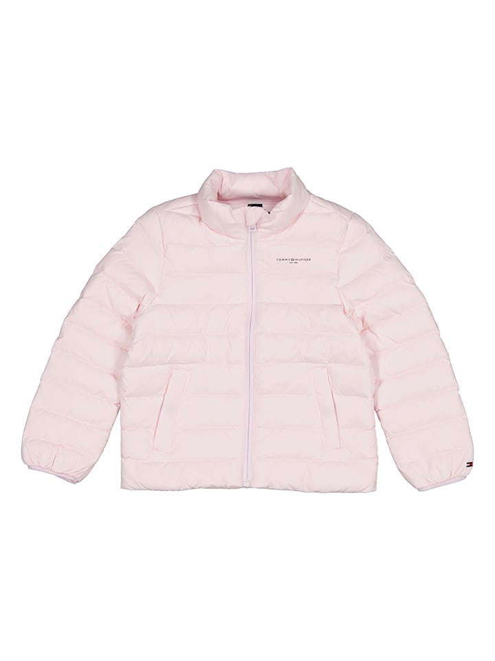 Tommy Hilfiger Стеганая куртка розового цвета
Tommy Hilfiger Стеганая куртка розового цвета