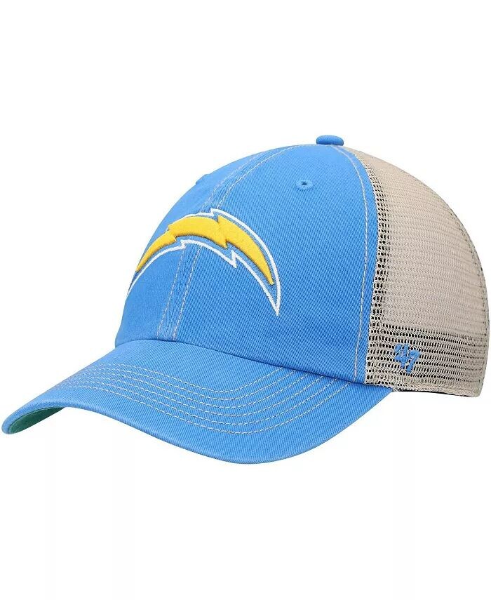 Мужская пудрово-синяя, натуральная кепка Los Angeles Chargers Trawler Trucker Clean Up Snapback '47 Brand, синий
Мужская пудрово-синяя, натуральная кепка Los Angeles Chargers Trawler Trucker Clean Up Snapback '47 Brand, синий