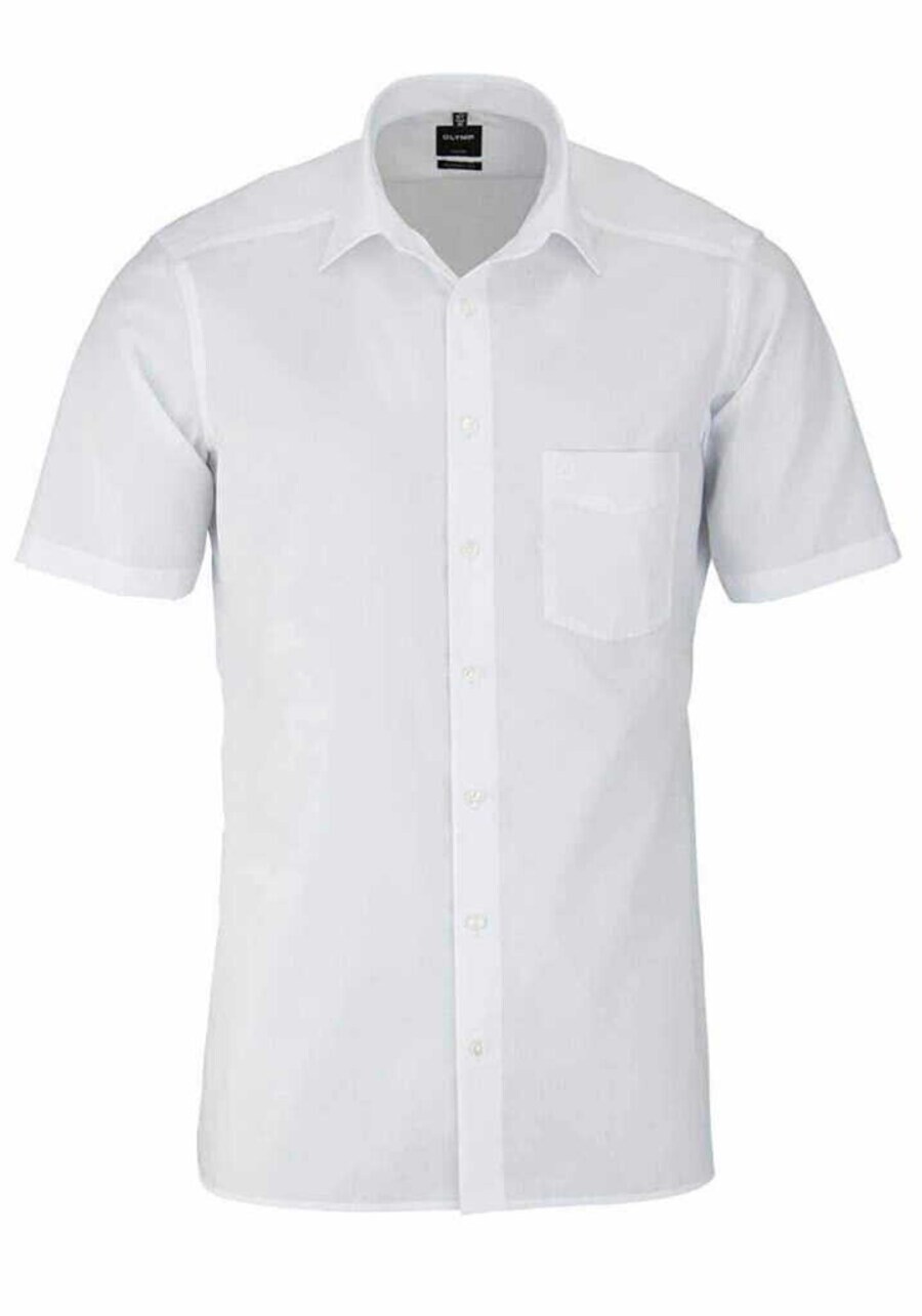 Рубашка на пуговицах стандартного кроя Olymp, белый
Рубашка на пуговицах стандартного кроя Olymp, белый