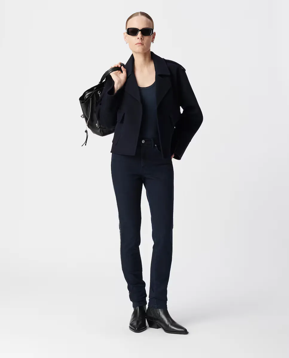 Женские узкие джинсы с карманами IKKS, черный
Женские узкие джинсы с карманами IKKS, черный