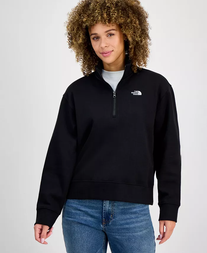 Женский топ Evolution с застежкой-молнией на четверть длины The North Face, черный
Женский топ Evolution с застежкой-молнией на четверть длины The North Face, черный