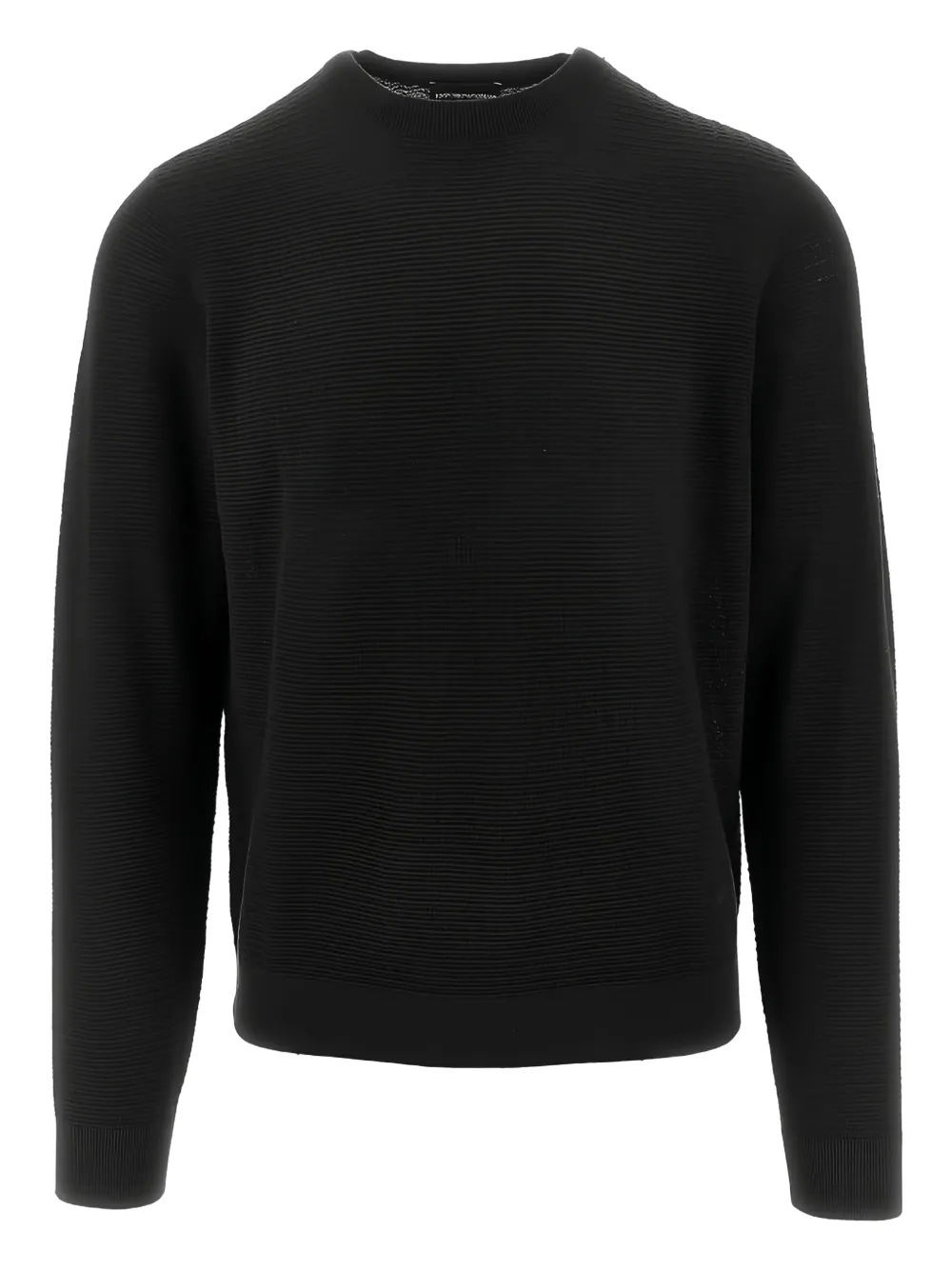 Рифленый свитер Emporio Armani, черный
Рифленый свитер Emporio Armani, черный