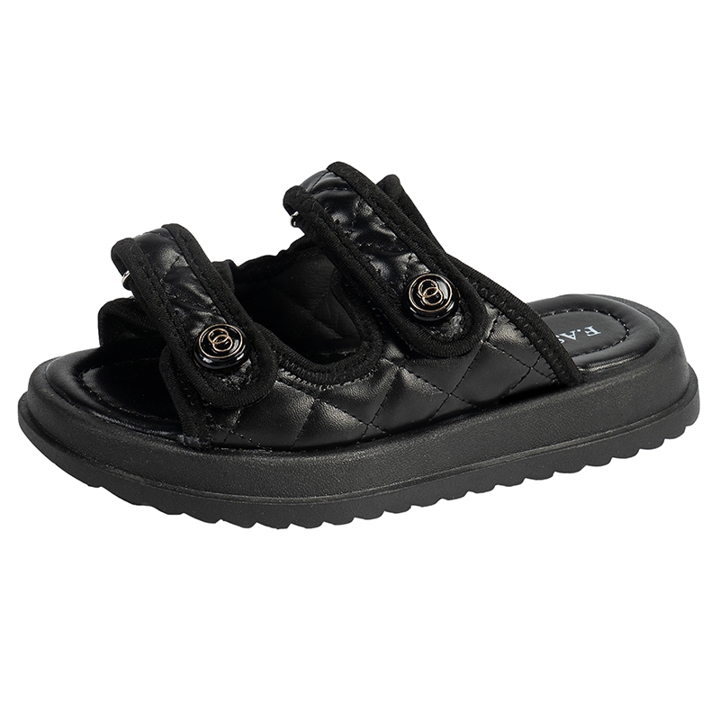 Шлепанцы детские противоскользящие износостойкие YUZHAOLIN, черный
Шлепанцы детские противоскользящие износостойкие YUZHAOLIN, черный