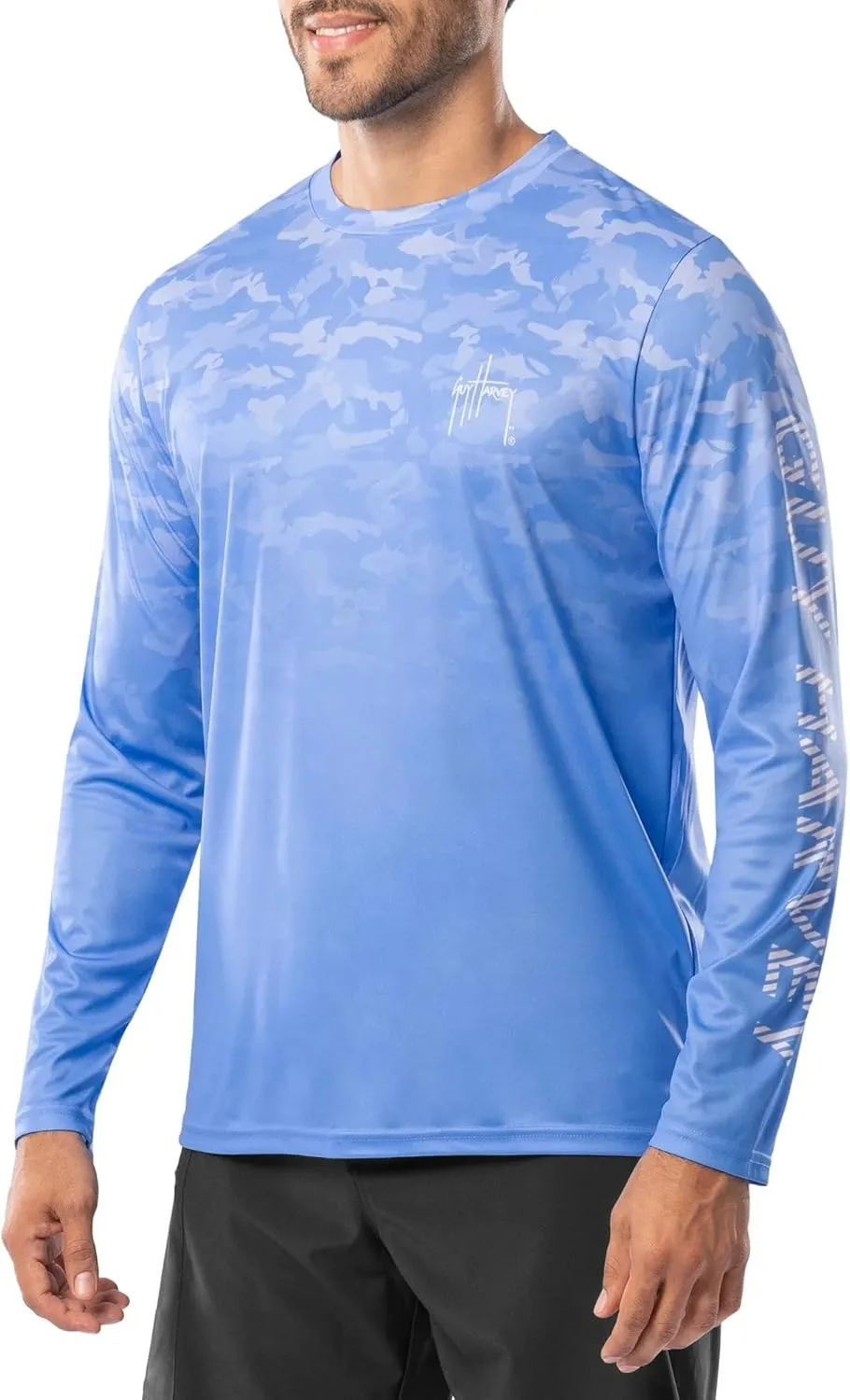 Мужская футболка с длинным рукавом Guy Harvey Performance с защитой от солнца UPF 30+
Мужская футболка с длинным рукавом Guy Harvey Performance с защитой от солнца UPF 30+
