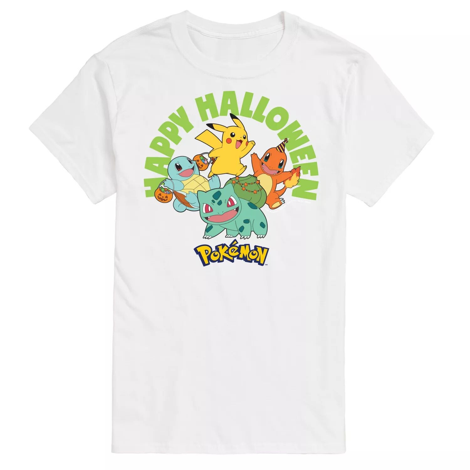 Футболка Big & Tall Pokemon Happy Halloween Licensed Character, белый
Футболка Big & Tall Pokemon Happy Halloween Licensed Character, белый