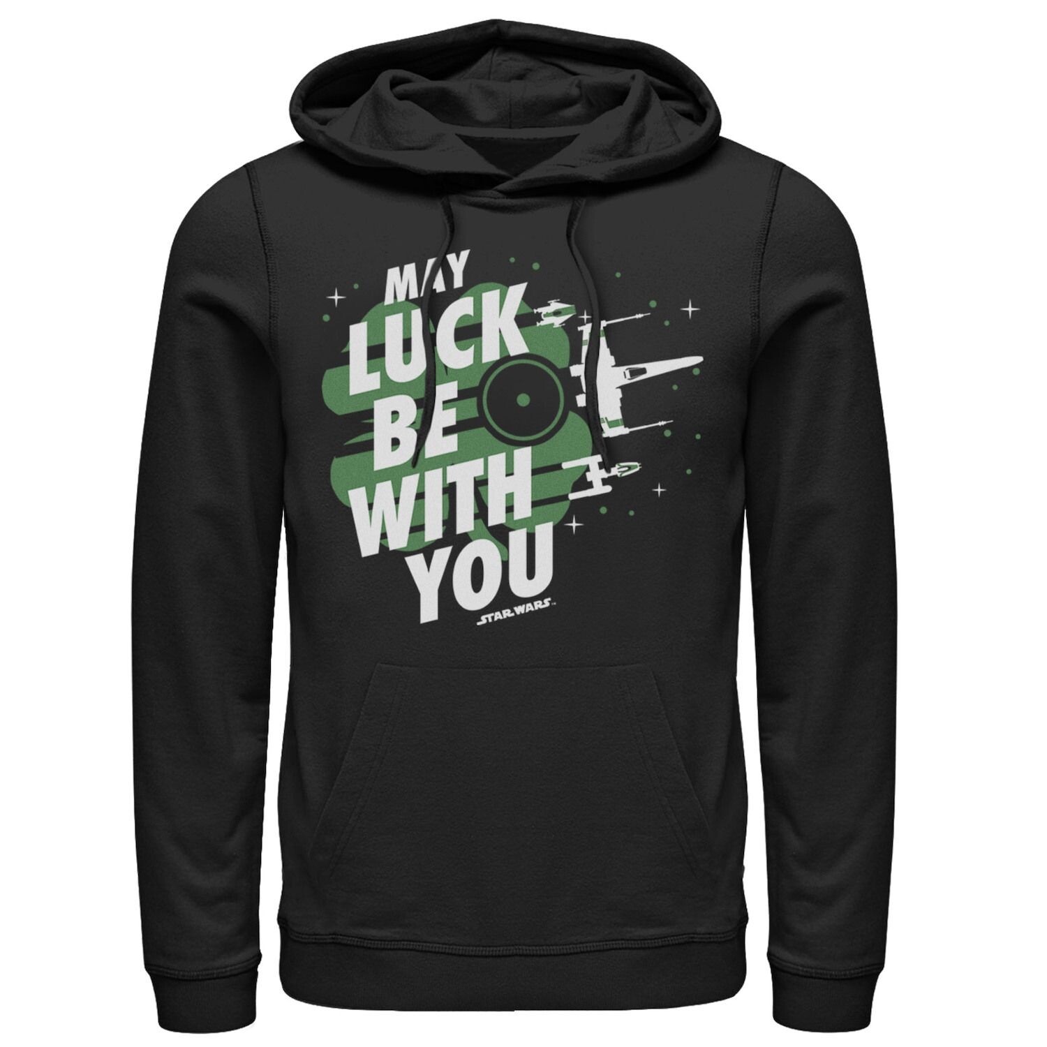 Мужская толстовка с капюшоном St. Patty's «Звездные войны, пусть удача сопутствует тебе» Licensed Character
Мужская толстовка с капюшоном St. Patty's «Звездные войны, пусть удача сопутствует тебе» Licensed Character