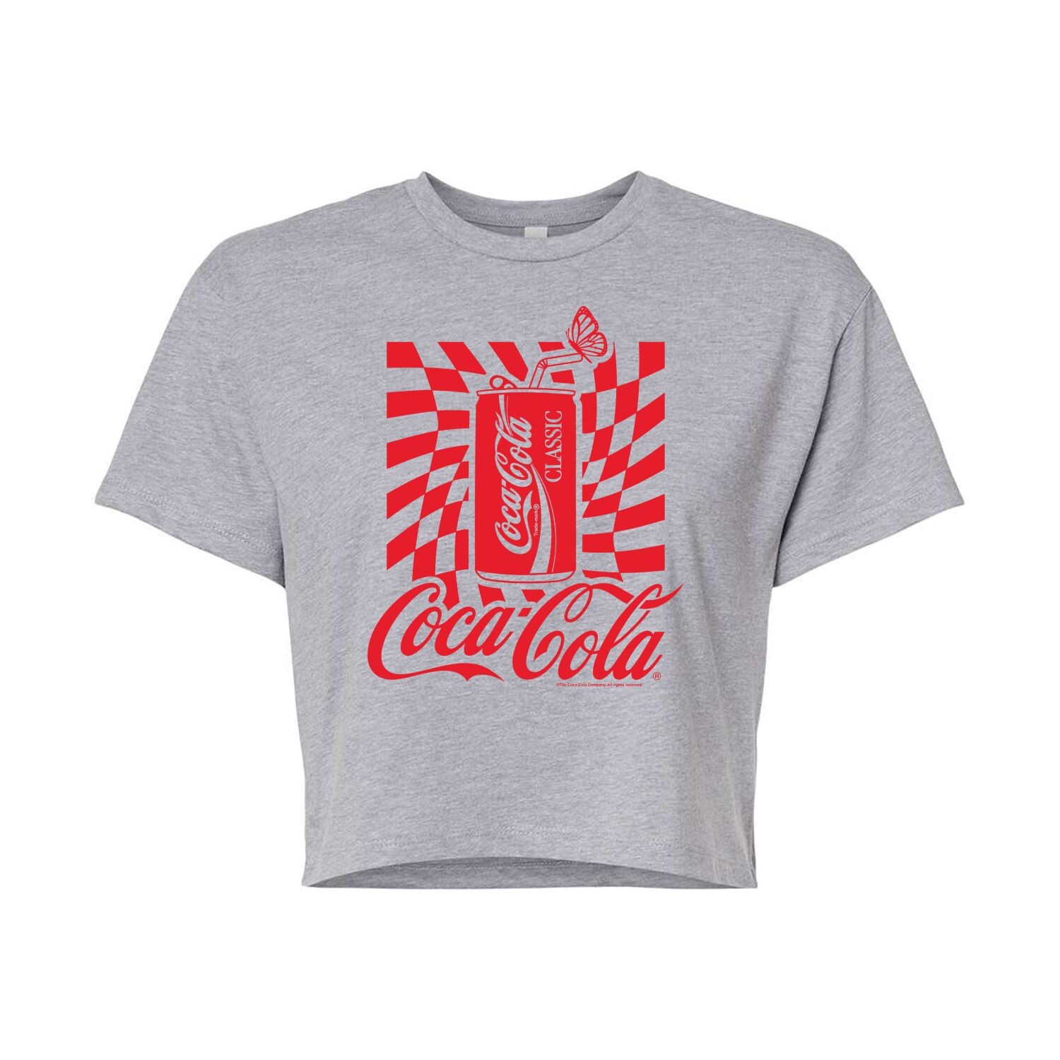 Укороченная футболка с рисунком банки Coca-Cola для юниоров Licensed Character, серый
Укороченная футболка с рисунком банки Coca-Cola для юниоров Licensed Character, серый