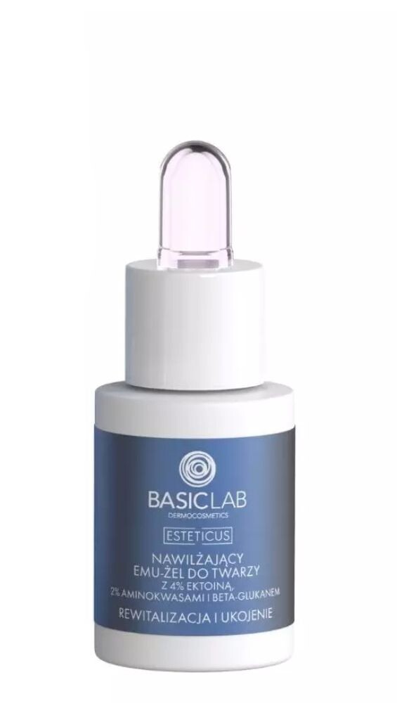 Восстанавливающая сыворотка для лица BasicLab Esteticus 4% Ektoiny, Aminokwasy, Beta-Glukan, 15 мл
Восстанавливающая сыворотка для лица BasicLab Esteticus 4% Ektoiny, Aminokwasy, Beta-Glukan, 15 мл