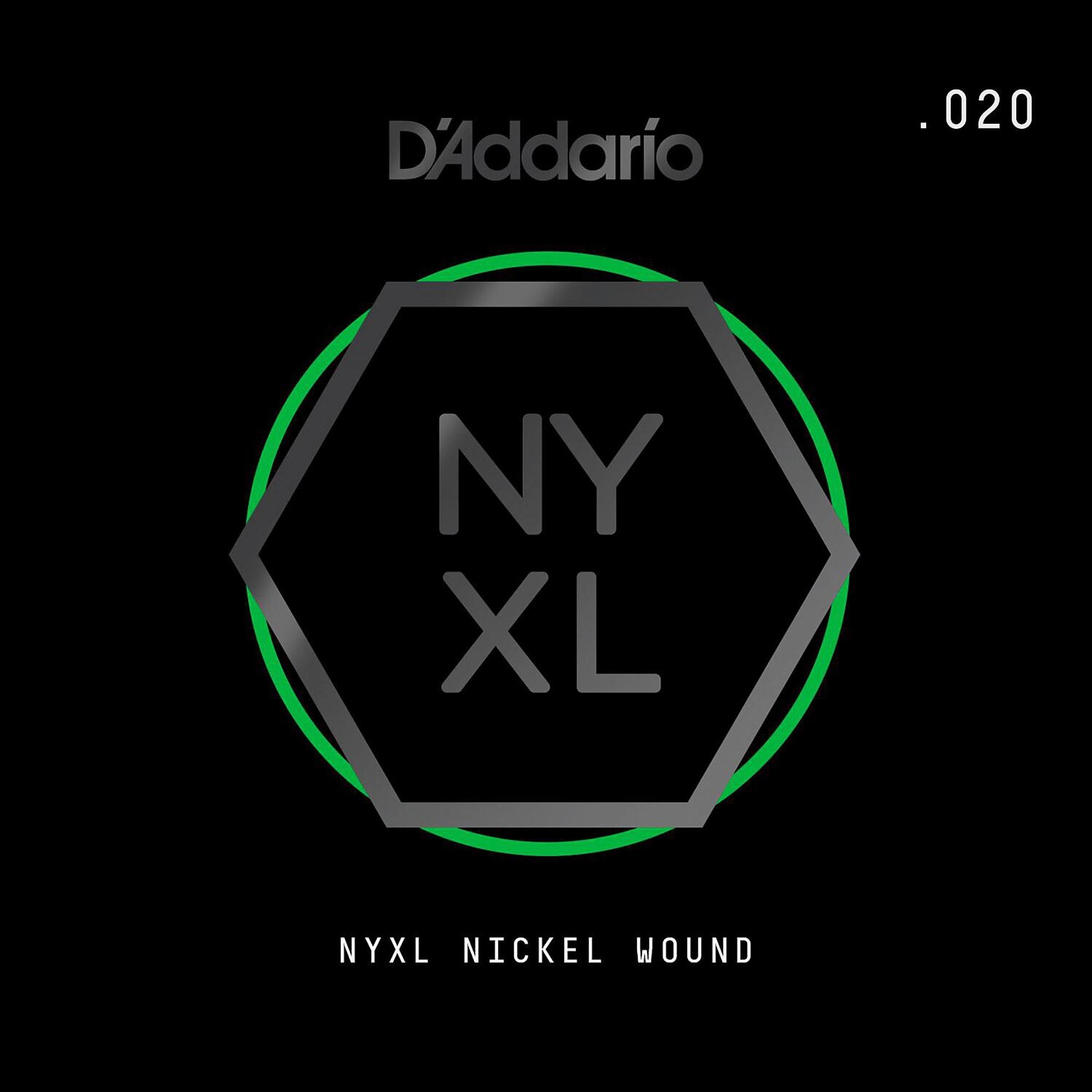 D'Addario NYNW020 NYXL Электрогитара, однострунная, с никелированной обмоткой, .020
D'Addario NYNW020 NYXL Электрогитара, однострунная, с никелированной обмоткой, .020