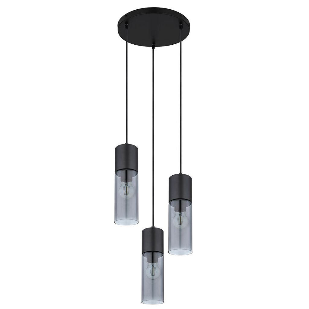 Подвесной светильник, металл, дымчатое стекло, 3 лампы, черный, В 150 см Globo Lighting
Подвесной светильник, металл, дымчатое стекло, 3 лампы, черный, В 150 см Globo Lighting