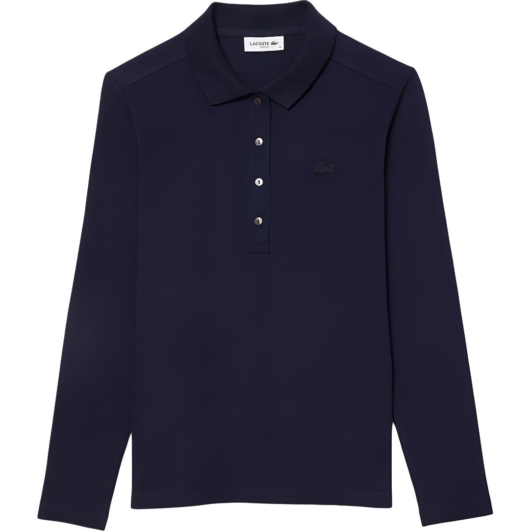 LACOSTE Женская поло морского синего цвета
LACOSTE Женская поло морского синего цвета