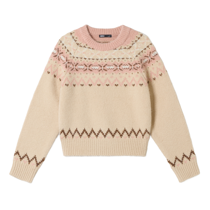 Свитер Women's Crew Neck Moderate Others SPAO, кремовый
Свитер Women's Crew Neck Moderate Others SPAO, кремовый