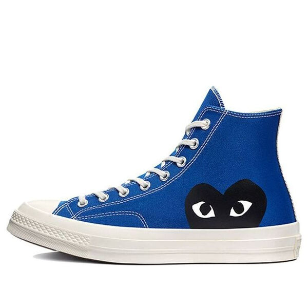 Кроссовки x comme des garcons play chuck 70 high 'blue quartz' Converse, синий
Кроссовки x comme des garcons play chuck 70 high 'blue quartz' Converse, синий