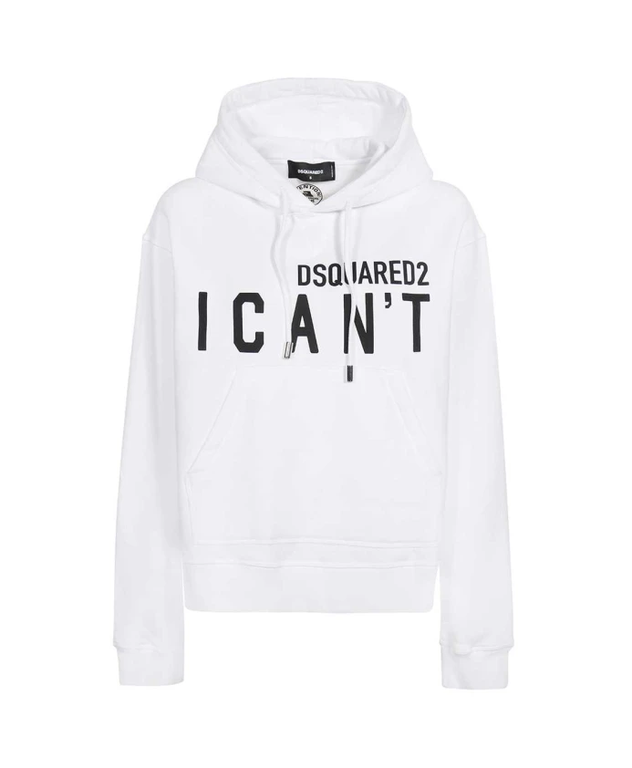 Толстовка с капюшоном и принтом Dsquared2, белый
Толстовка с капюшоном и принтом Dsquared2, белый