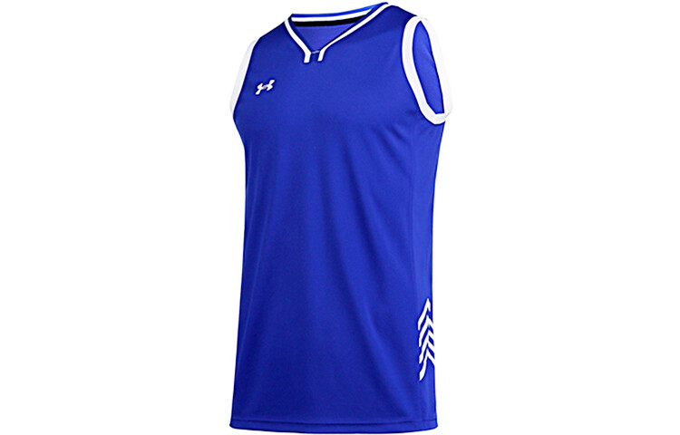 Баскетбольная майка мужская королевского синего цвета Under Armour, синий
Баскетбольная майка мужская королевского синего цвета Under Armour, синий