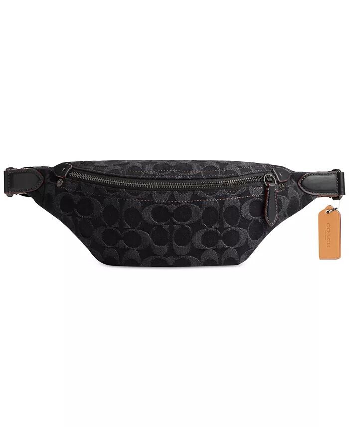 Джинсовая поясная сумка Charter Signature Coach, черный
Джинсовая поясная сумка Charter Signature Coach, черный