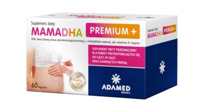 Adamed, Биологически активная добавка MamaDHA Premium +, 60 капсул
Adamed, Биологически активная добавка MamaDHA Premium +, 60 капсул