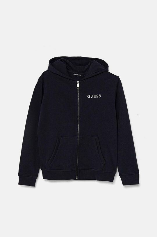 Детская хлопковая толстовка Guess, темно-синий
Детская хлопковая толстовка Guess, темно-синий
