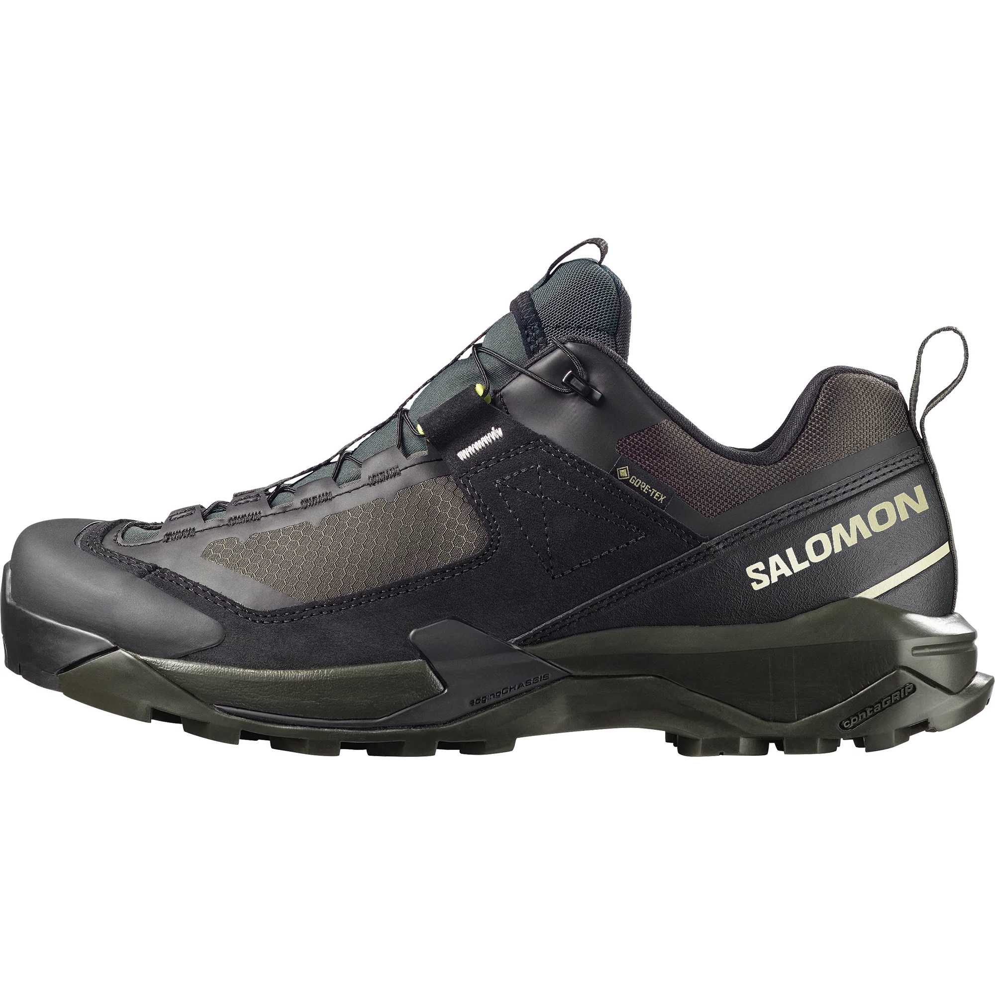 Кроссовки X Ultra ALPINE Textile, Leather с амортизацией, устойчивые к истиранию, водонепроницаемые и дышащие, низкие SALOMON, черный/peat
Кроссовки X Ultra ALPINE Textile, Leather с амортизацией, устойчивые к истиранию, водонепроницаемые и дышащие, низкие SALOMON, черный/peat