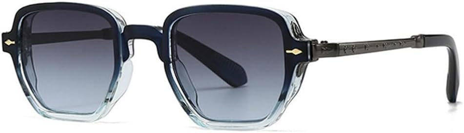 Солнцезащитные очки MUTYNE Retro Rivets для женщин, роскошные, с градиентным переходом цвета, защита от УФ-излучения UV400, модные солнцезащитные очки для мужчин, Blue Gray Blue
Солнцезащитные очки MUTYNE Retro Rivets для женщин, роскошные, с градиентным переходом цвета, защита от УФ-излучения UV400, модные солнцезащитные очки для мужчин, Blue Gray Blue