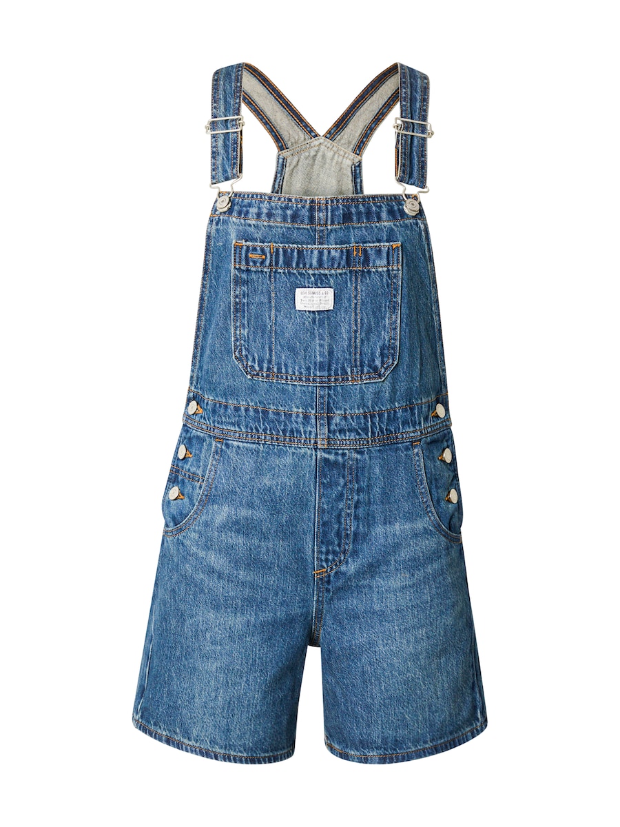 Обычный джинсовый комбинезон LEVI'S Utility Shortall, Blue Denim
Обычный джинсовый комбинезон LEVI'S Utility Shortall, Blue Denim