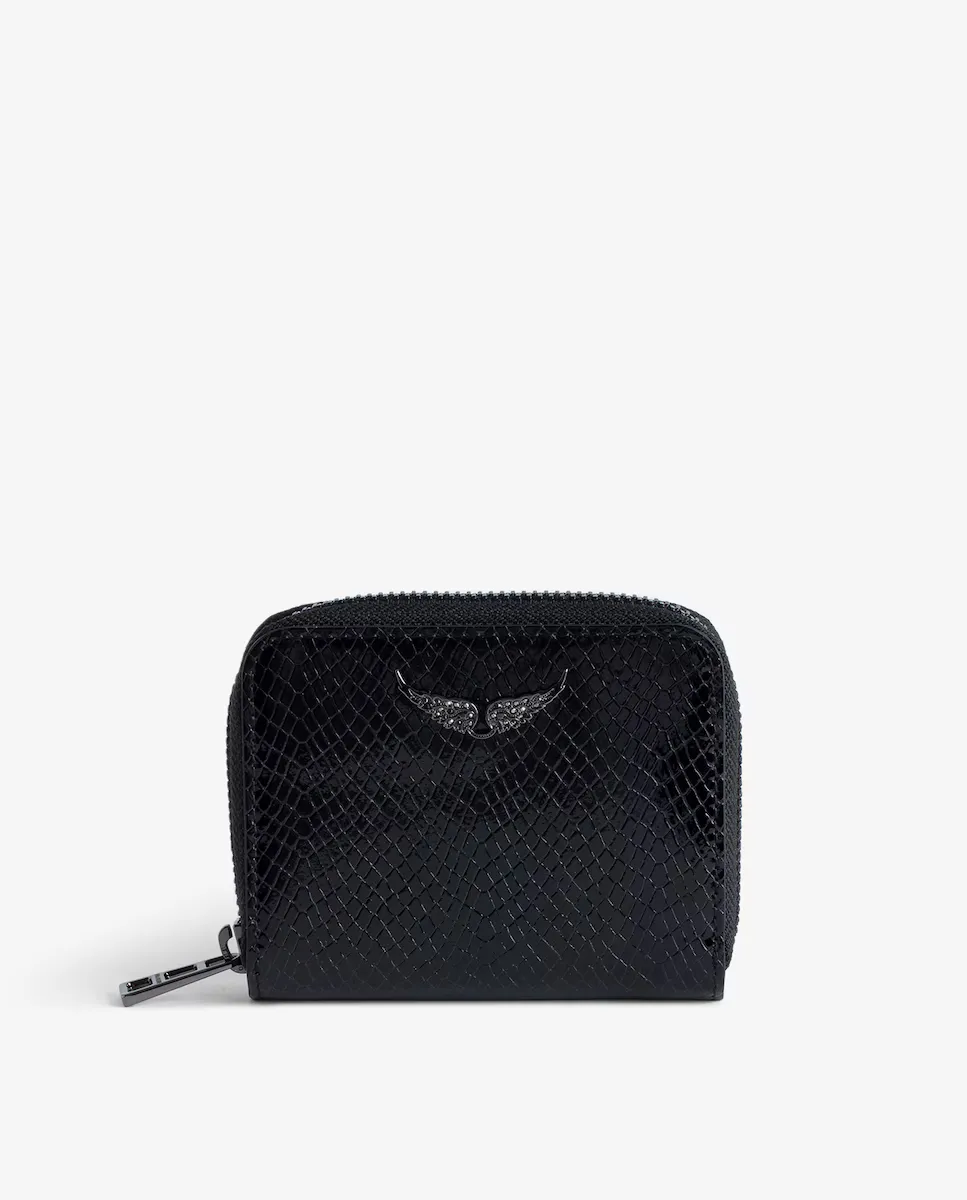 Женский кошелек Mini ZV Glossy Wild черный кожаный на молнии Zadig & Voltaire
Женский кошелек Mini ZV Glossy Wild черный кожаный на молнии Zadig & Voltaire