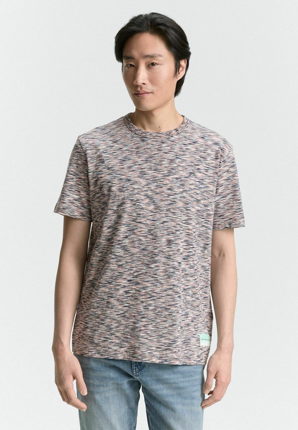 Базовая футболка IN MELANGE-OPTIK TOM TAILOR, мультиколор
Базовая футболка IN MELANGE-OPTIK TOM TAILOR, мультиколор