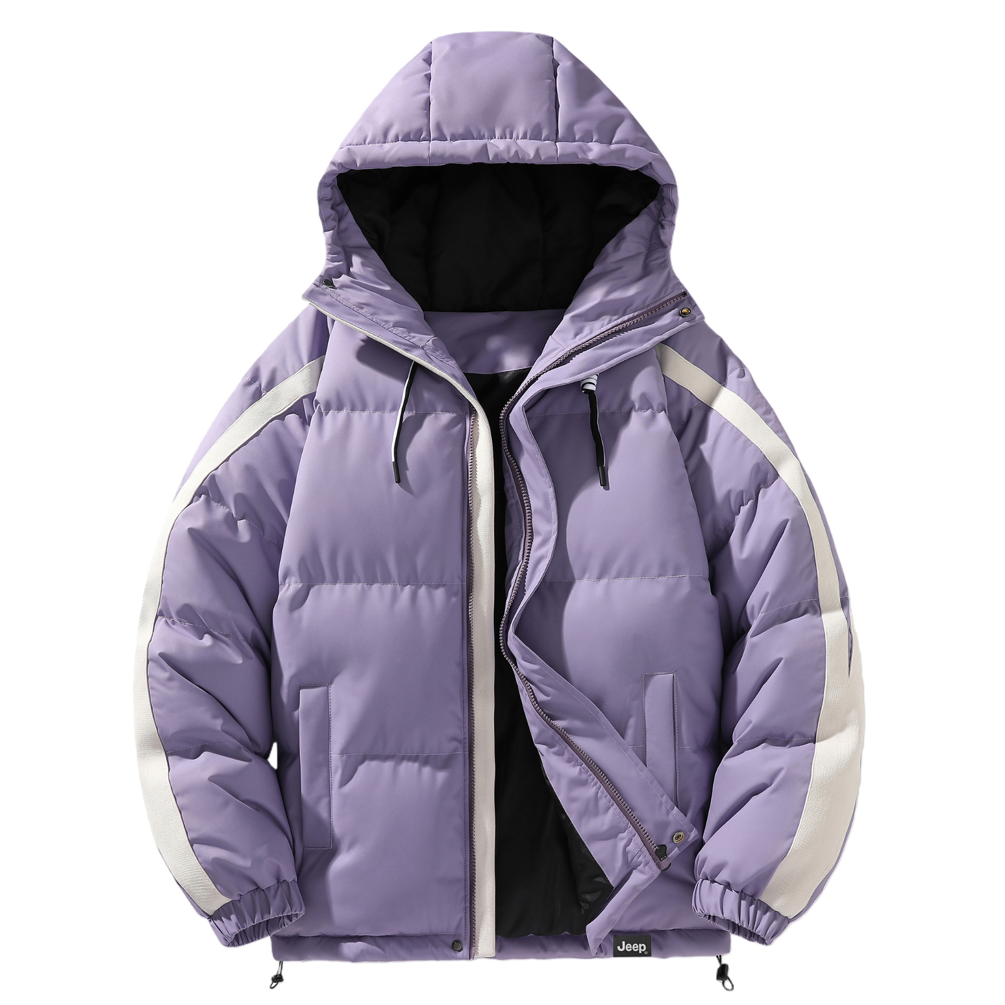 Пуховик Unisex Hooded Thickened Jeep, светло-фиолетовый
Пуховик Unisex Hooded Thickened Jeep, светло-фиолетовый