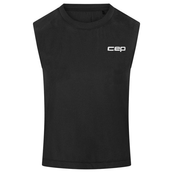 Женская беговая рубашка без рукавов - майка Cep, черный
Женская беговая рубашка без рукавов - майка Cep, черный